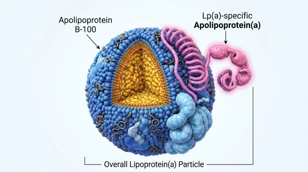 Low-density lipoprotein (LDL) particles transport the water insoluble lipids like cholesterol, phospholipids, triglycerids and certain vitamins in blood plasma from the liver to other organs and tissues. A single LDL particle contains 3.000 to 6.000 fat molecules and a single apolipoprotein B molecule, a large protein (depicted in blue), building the surface with the phospholipids (depicted in orange with a blue cap) and cholesterol molecules (depicted in orange with a violet cap).
Thank you
This photo has been successfully downloaded. (Look for it in your Downloads folder or the last place you saved a file.)
Having issues? Download again
Credit: selvanegra
Every visual at iStock is crafted through human expertise, creativity, and ingenuity. We do not allow AI-generated visuals in our library.